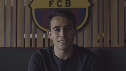 Eric Garcia, prezentat oficial de Barcelona 