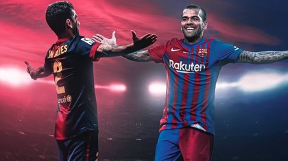 Revenire de senzaţie la Barcelona! Dani Alves se întoarce pe Camp Nou după cinci ani