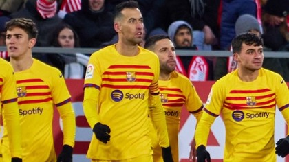 VIDEO ǀ Girona – Barcelona 0-1! Pedri le-a adus toate cele 3 puncte catalanilor din pasa lui Jordi Alba. Presiune mare pe Real Madrid