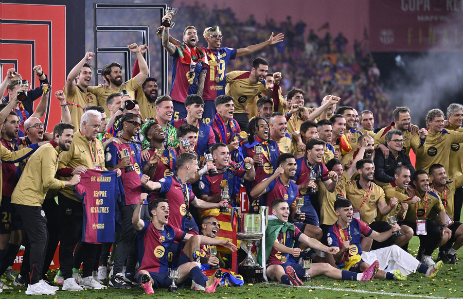 Barcelona a cucerit pentru a 32-a oara Cupa Spaniei după un nou El Clasico de poveste! Golul care a făcut diferenţa a fost marcat în minutul 118