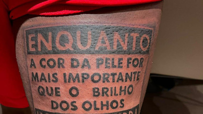 FOTO | Vinicius Jr, tatuaj inspirat de Bob Marley! Ce şi-a scris starul Realului pe picior