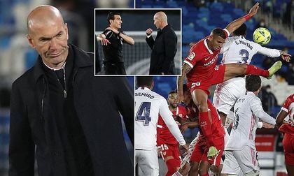 Zidane, furios pe arbitrul meciului Real Madrid - Sevilla. "A fost henţ la Militao, dar a existat unul şi la Sevilla" / Marca: "Faza care schimbă campionatul"