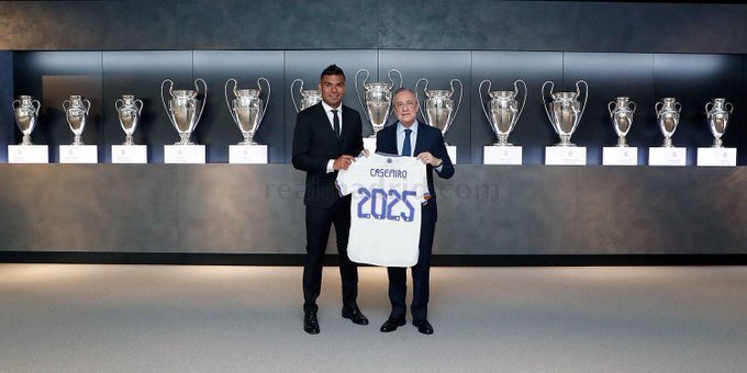 Casemiro şi-a prelungit contractul cu Real Madrid până în 2025