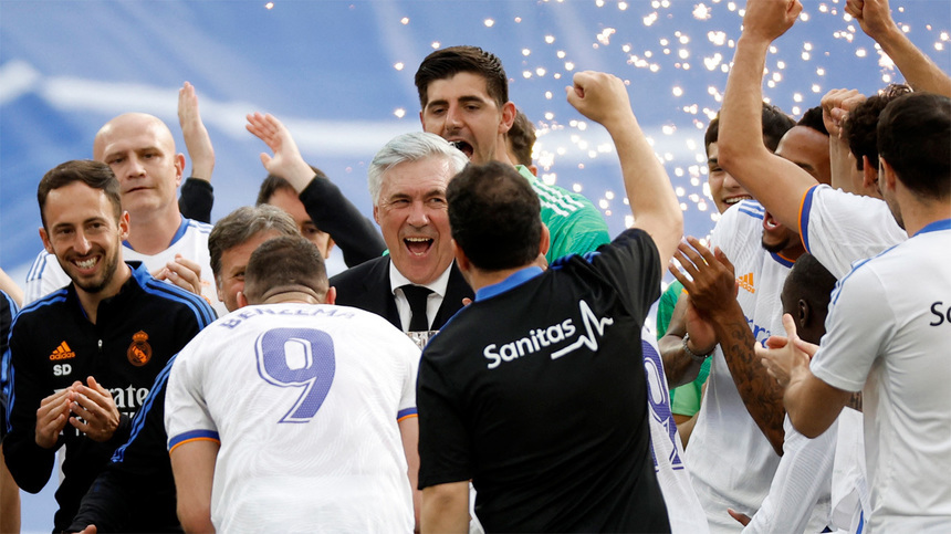 Carlo Ancelotti, primul antrenor care câştigă cele cinci mari ligi europene