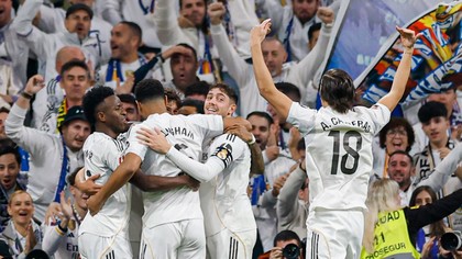 Real Madrid este clubul cu cele mai mari venituri din fotbal. Şase echipe din Premier League sunt în top 10 mondial