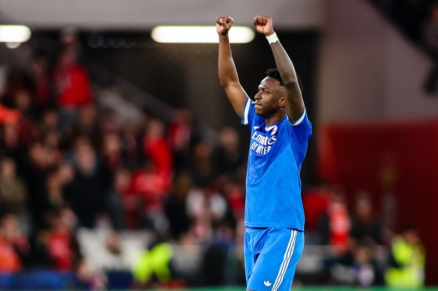 ”Rasiştii sunt, înainte de orice, nişte laşi”. Vinicius ia atitudine după ce s-a plâns de insulte rasiste în timpul meciului cu Benfica