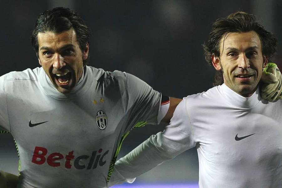 Buffon, postare simpatică, după ce fostul său coleg Pirlo a fost numit antrenor la Juventus