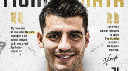 Alvaro Morata a revenit la Juventus, împrumutat de Atletico. Clubul madrilen i-a găsit înlocuitor