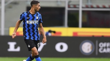 Veste bună primită de Inter Milano! Ce se întâmplă cu Achraf Hakimi, depistat recent pozitiv cu COVID-19