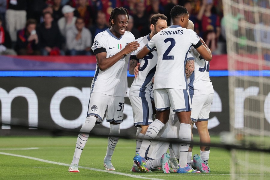 VIDEO | Thuram a înscris un gol spectaculos în secunda 30 a meciului cu Barcelona
