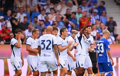 Două goluri în prelungiri au adus victoria lui Inter în amicalul cu Karlsruhe