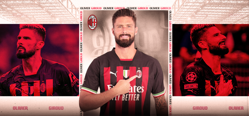 Olivier Giroud şi-a prelungit contractul cu AC Milan