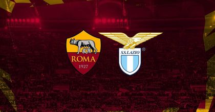 AS Roma - Lazio se vede duminică, de la 19:00, la Prima Sport 2. Echipele probabile. Programul transmisiunilor de weekend din Serie A