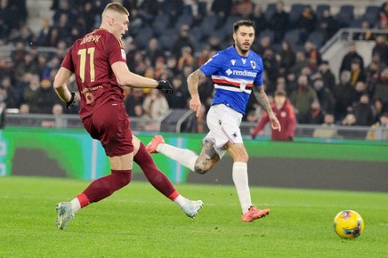 AS Roma, calificare în sferturile Cupei Italiei după 4-1 cu Sampdoria

