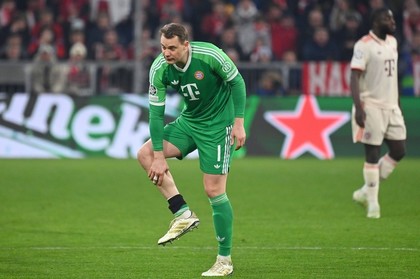 Cât va lipsi Neuer! Portarul s-a accidentat după ce a vrut să celebreze golul marcat de Bayern