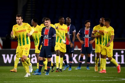 VIDEO | Şoc pe 'Parc des Princes'! PSG pierde neaşteptat cu Nantes şi ratează un tempo în lupta pentru titlu în Ligue 1