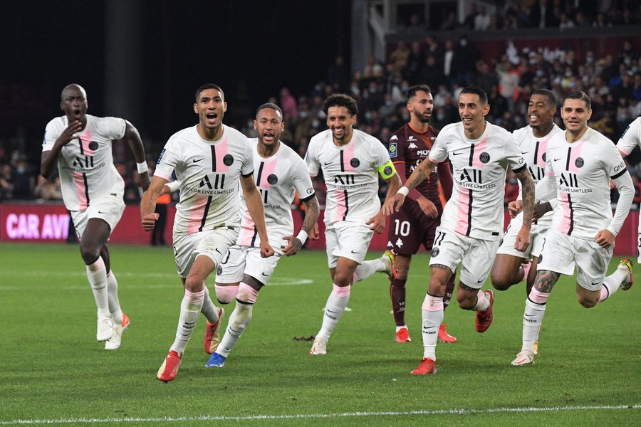 VIDEO | Metz - PSG 1-2. Hakimi a fost eroul parizienilor! Golul victoriei, marcat în minutul 90+4