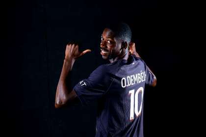 Ousmane Dembele este noul număr 10 de la PSG