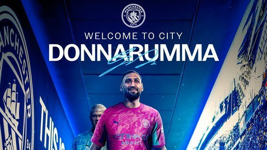 Manchester City a oficializat transferul lui Gianluigi Donnarumma de la PSG. Portarul italian a semnat pe cinci sezoane