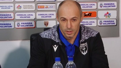 Bogdan Andone, resemnat după eşecul Voluntariului cu FC Argeş: ”E fotbal, asta este!”