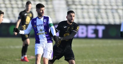 Ionuţ Şerban, suspendat trei meciuri şi penalizat sportiv cu 5.000 de lei după eliminarea la meciul cu FCSB