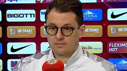 Andrei Prepeliţă nu îşi explică eşecul la scor cu CFR Cluj. ”Îmi cer scuze faţă de toată lumea”