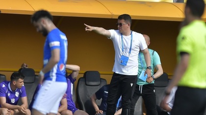 ”Măcar să aducă un arbitru FIFA”. Deşi a pierdut cu 4-0, Andrei Prepeliţă e supărat pe arbitraj