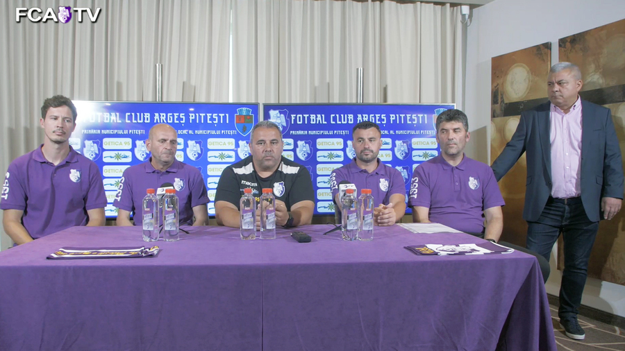 Alexandru Pelici, prezentat la FC Argeş. Cine îi va fi secund