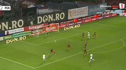 VIDEO | Sierra, gol de generic în poarta CFR-ului. Şi-a făcut mingea ca la fotbalul în sală!