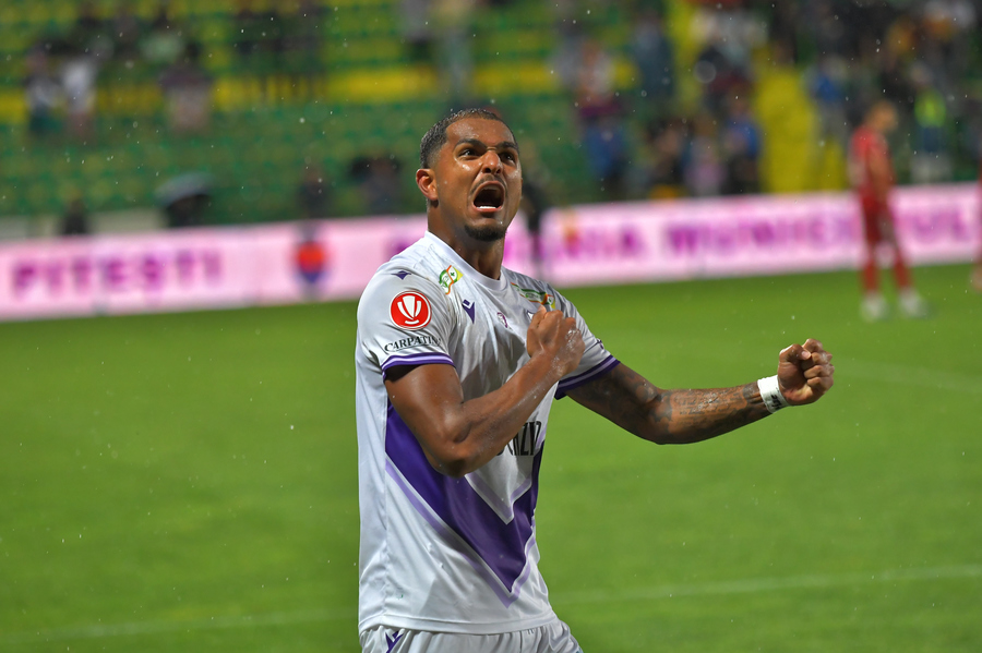 Caio Martins poate pleca de la FC Argeş în iarnă! 800.000 de euro pentru brazilianul care a impresionat în SuperLiga