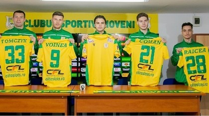 CS Mioveni şi-a prezentat jucătorii aduşi în această iarnă