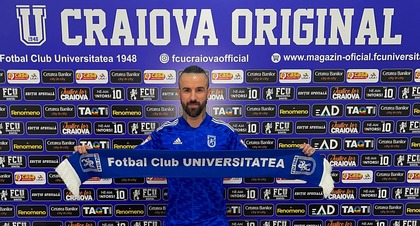 Gabi Enache s-a întors în Casa Liga 1! OFICIAL | Fundaşul dreapta a semnat cu FC U Craiova