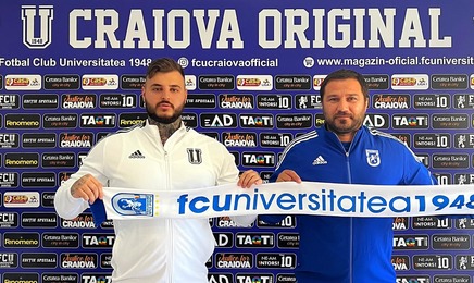 Marius Croitoru a venit cu gânduri mari la FC U Craiova. Reacţia antrenorului după prezentarea oficială: ”Obiectivul e clar, play-off-ul” 