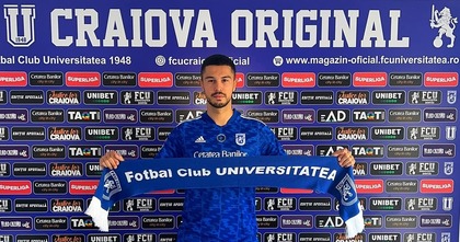 Gabi Iancu vrea să dea lovitura la FCU Craiova. ”Am venit în Bănie cu gândul de a intra în play-off, de a câştiga Cupa”