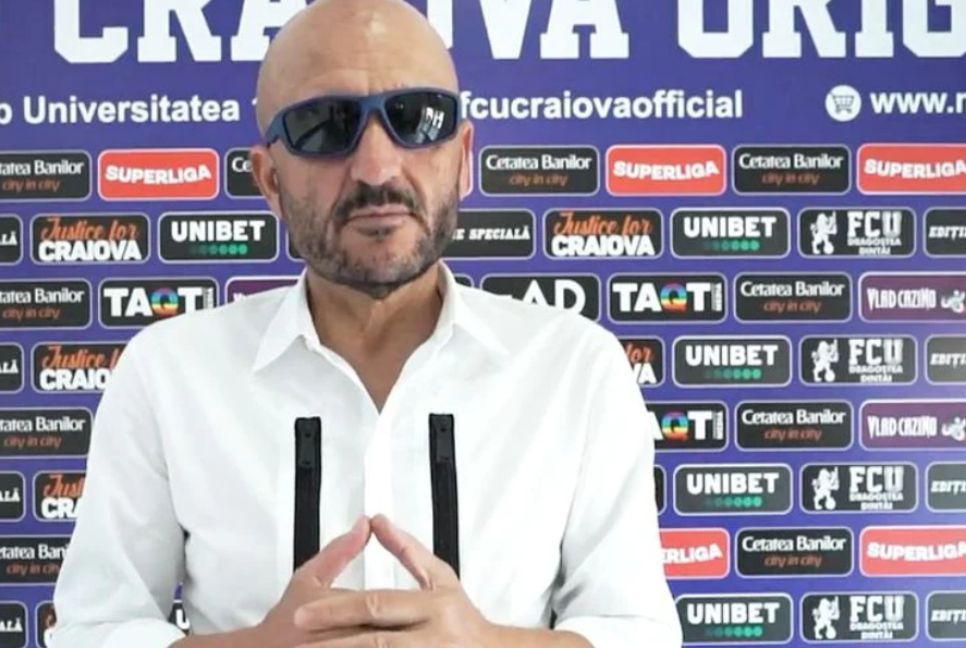 Adrian Mititelu a luat foc! Patronul echipei FC U Craiova, ieşire publică: ”E un bandit!”