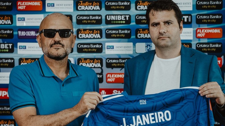 OFICIAL | FC U Craiova l-a prezentat pe portughezul Joao Janeiro! VIDEO cu conferinţa susţinută de antrenor 