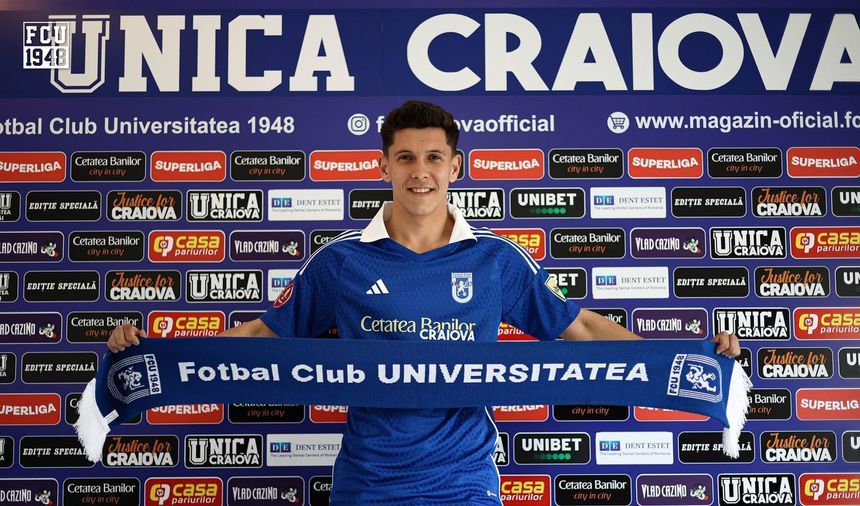FCU Craiova a transferat un fundaş ce a impresionat în Liga 2