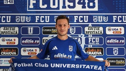 FCU Craiova a realizat un nou transfer! Jucătorul venit din Superliga