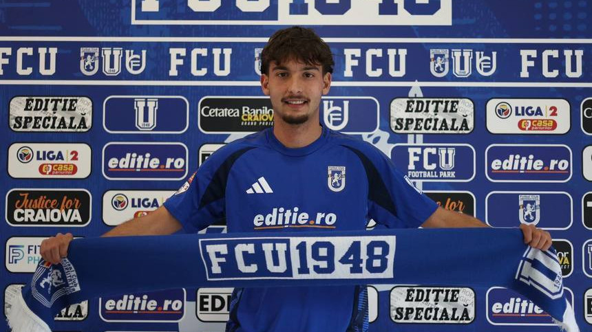 FCU Craiova a bifat al doilea transfer al iernii. Oltenii au adus un jucător cu CV interesant