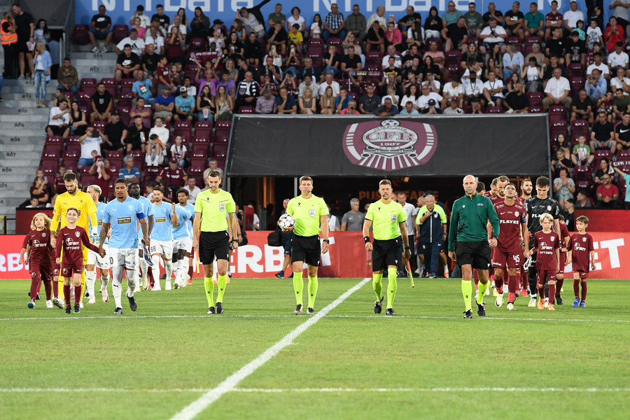 Cine va arbitra returul dintre Pafos şi CFR Cluj, din play-off-ul Conference League