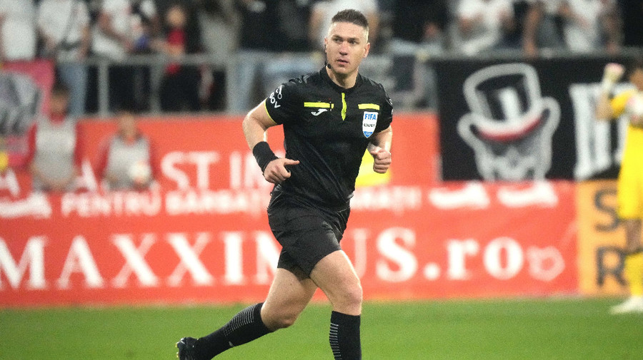 Primul meci oficial internaţional pentru arbitrul român Szabolcs Kovacs