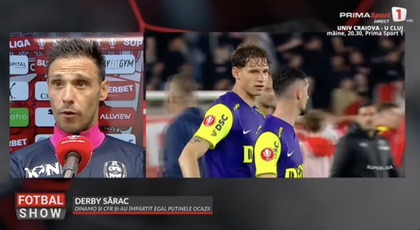 Mario Camora, discurs laudativ la adresa lui Pancu. I-a cerut în direct să rămână la CFR: ”Face o treabă extraordinară”