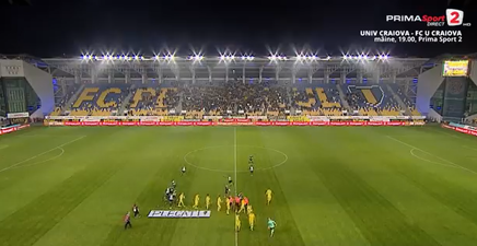 Protest al jucătorilor de la Petrolul la meciul cu ”U” Cluj. Au fost 30 de secunde de non-fotbal