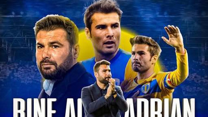 Adrian Mutu este noul antrenor al echipei Petrolul Ploieşti