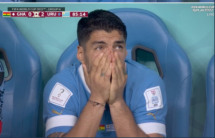 Suarez, în lacrimi. A făcut un meci mare cu Ghana, dar Uruguay nu s-a calificat în ”optimile” Cupei Mondiale