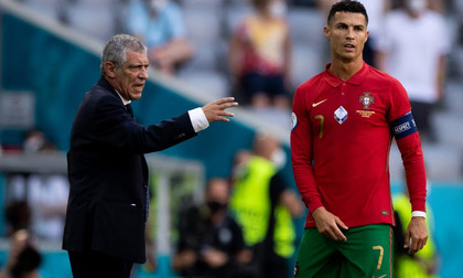 Fernando Santos l-a lăsat pe Cristiano Ronaldo pe bancă pentru meciul cu Elveţia