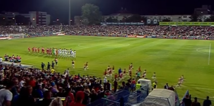 VIDEO | La Galaţi fotbalul creează o stare specială. Stadion plin la meciul cu Dinamo