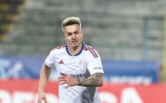 VIDEO | Alexandru Pop, gol FABULOS din lovitură liberă! L-a fixat din priviri pe portarul lui CFR Cluj şi a plasat perfect mingea