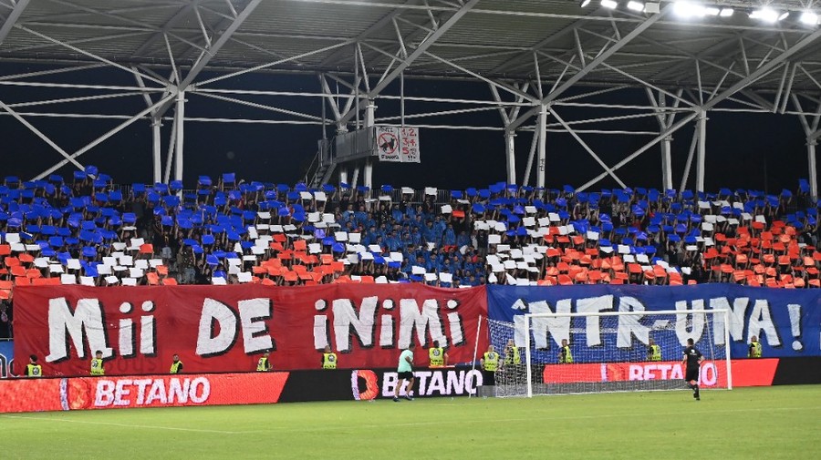 Interes scăzut pentru meciul dintre FCSB şi UTA Arad. Câte bilete s-au vândut