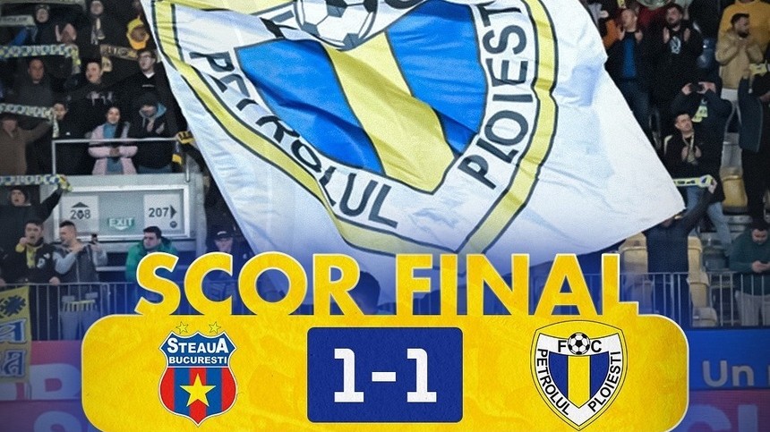 Steaua a remizat cu Petrolul, scor 1-1, într-un meci amical